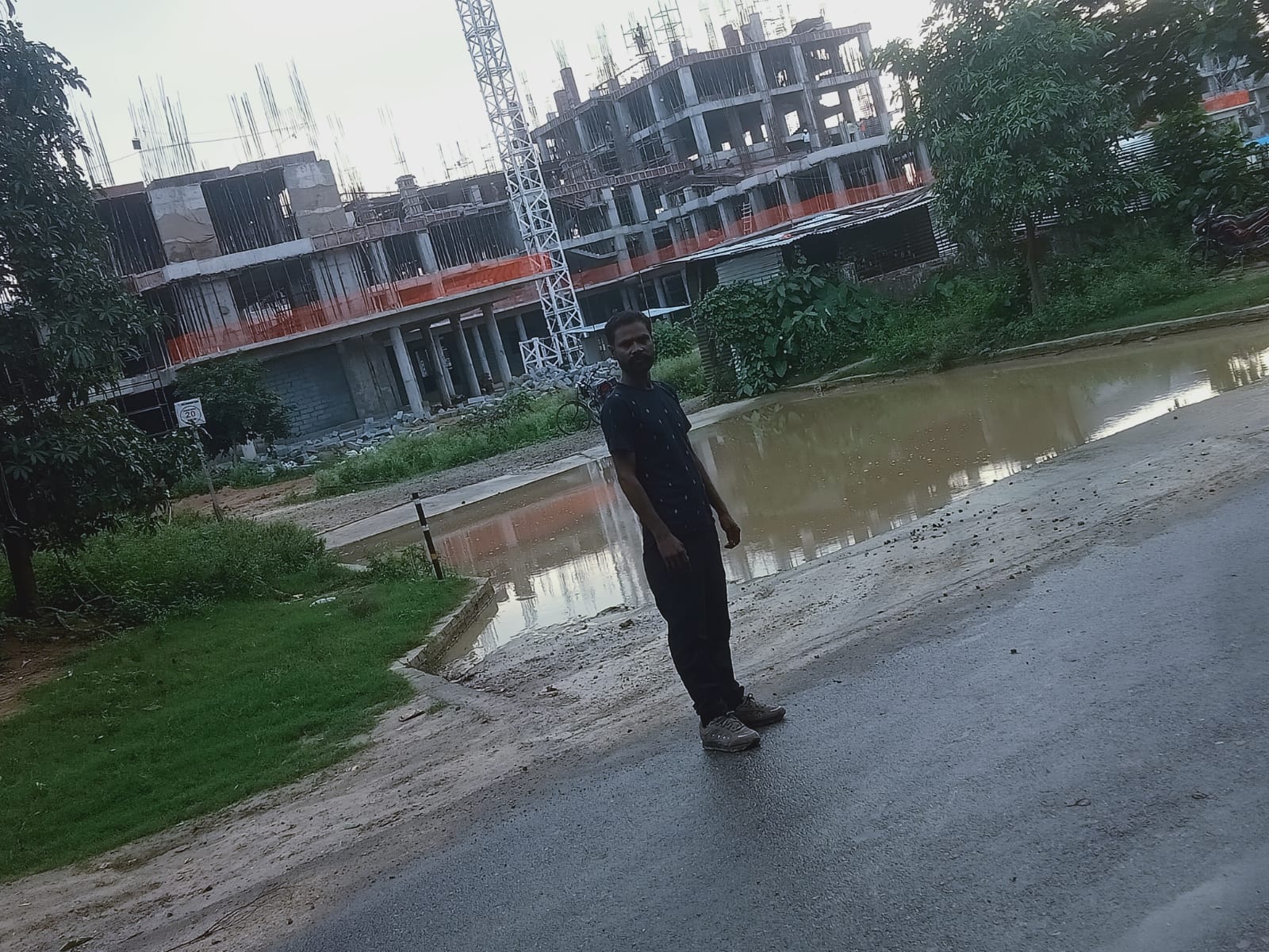 Commercial Building Construction Site Project