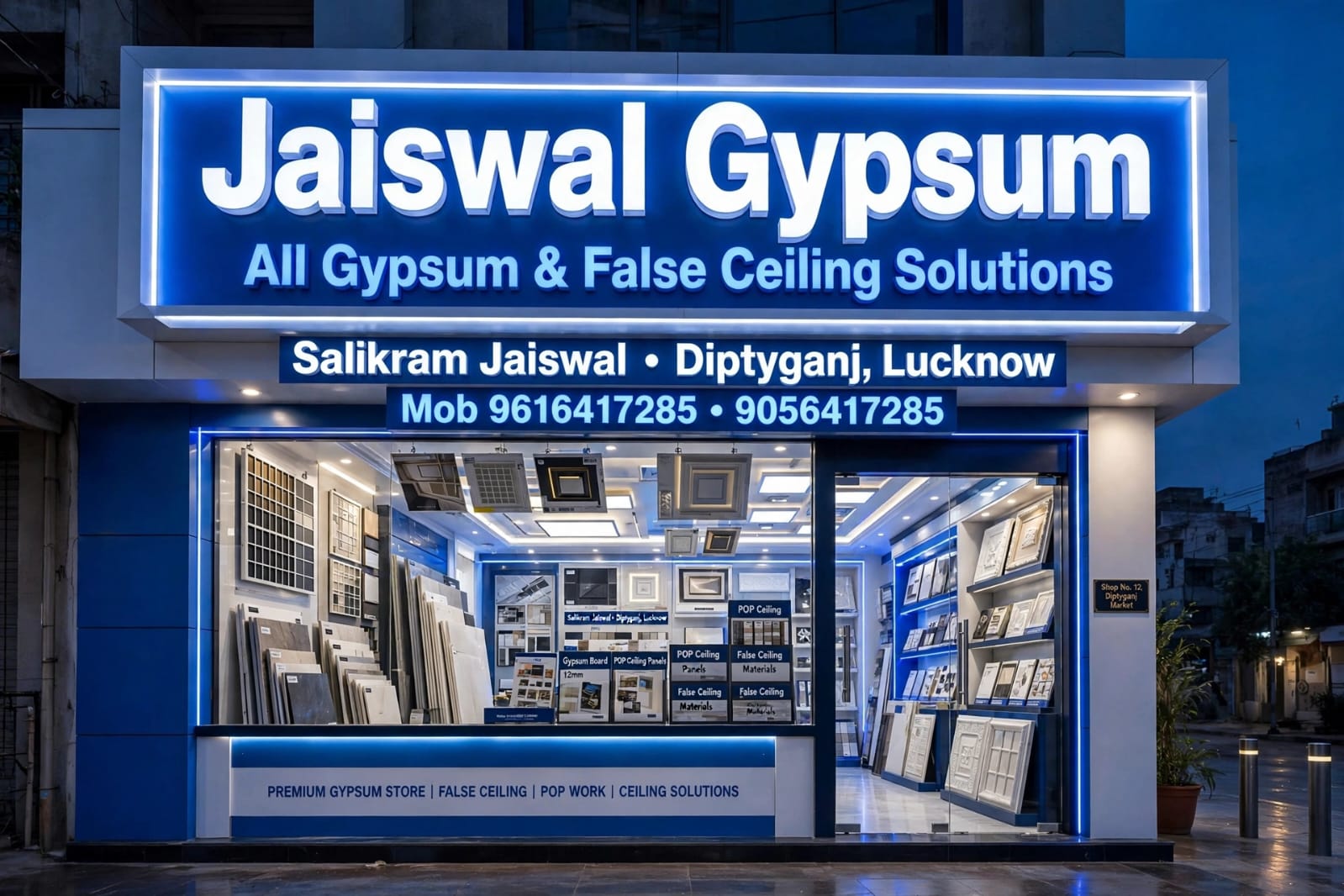 Jaiswal Gypsum Flagship Showroom & Experience Centre Lucknow