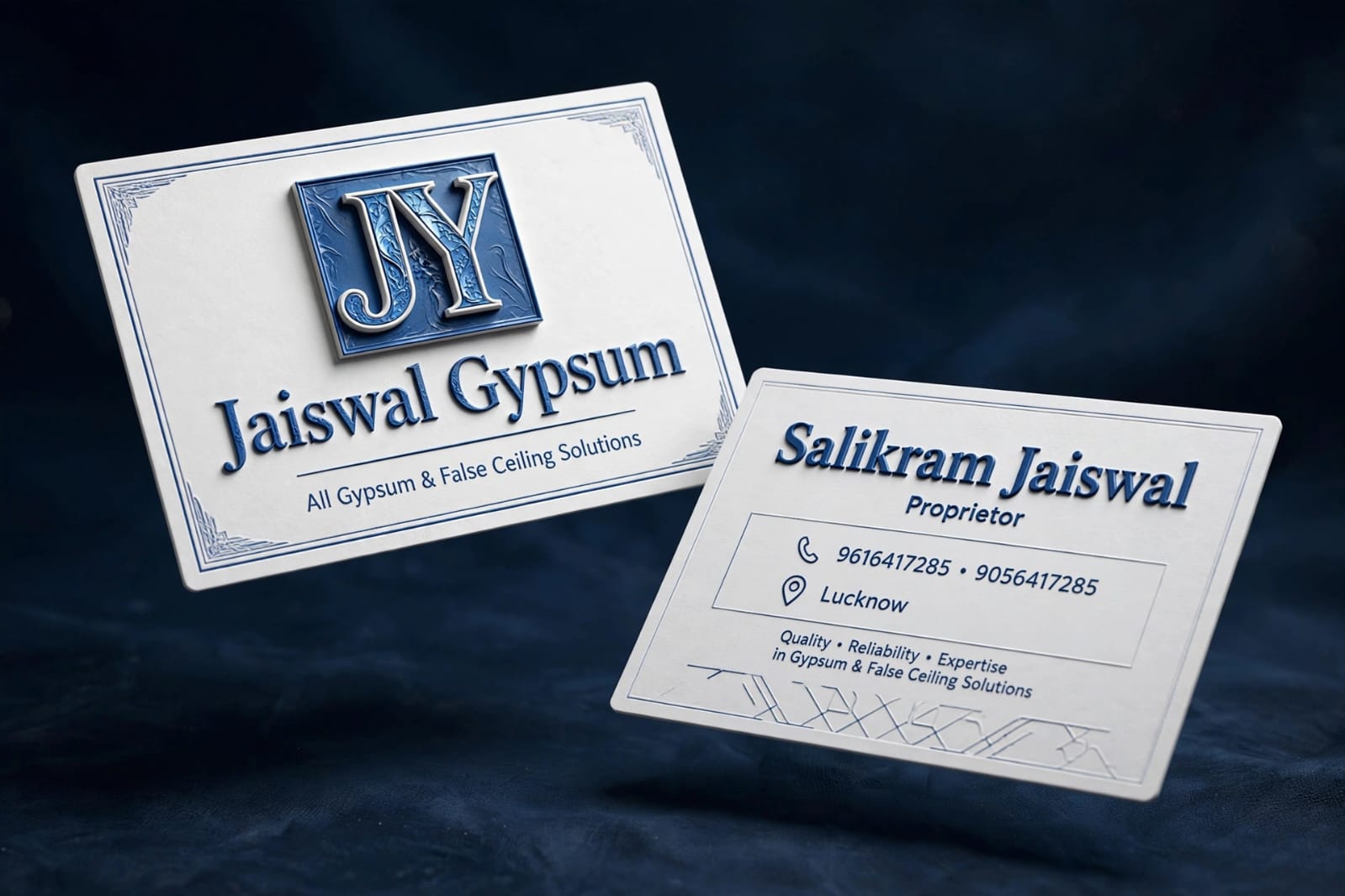 Salikram Jaiswal Proprietor Card Mockup