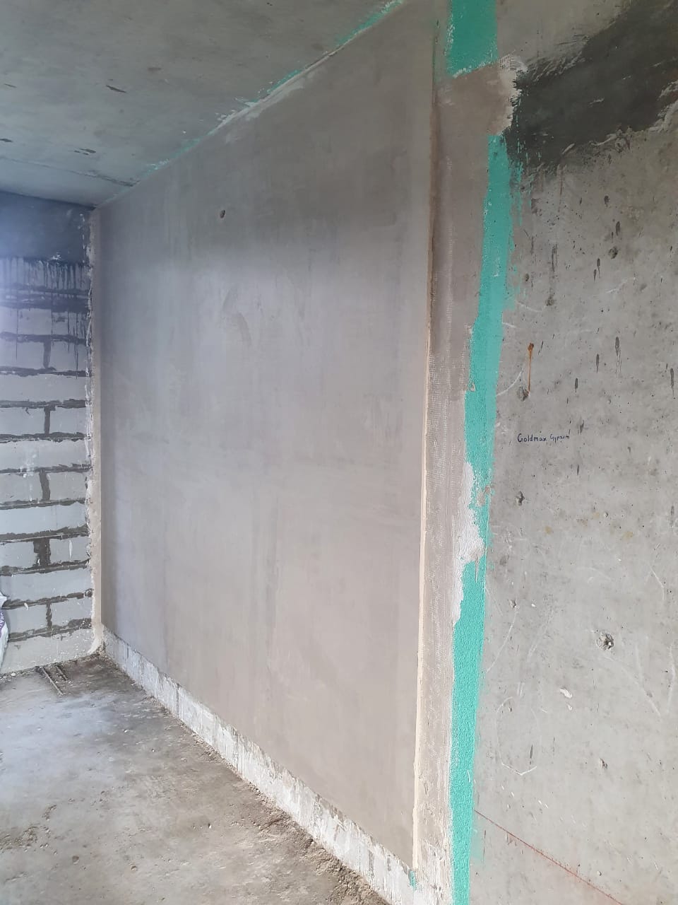 One Coat Plaster Test Panel